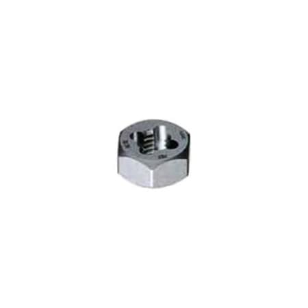 Carbon Steel Hex Rethreading Die, 3/8-24 TPI, 1 Piece